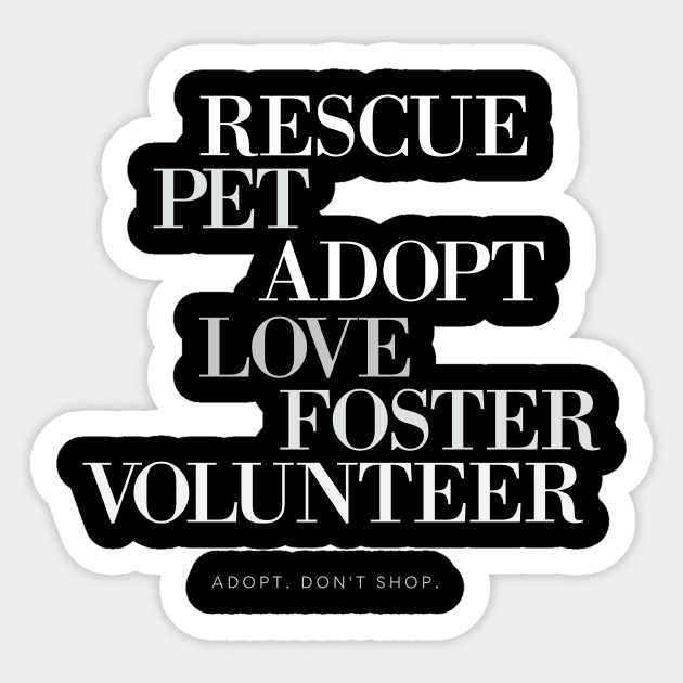 Animal Rescue Sticker by nyah14